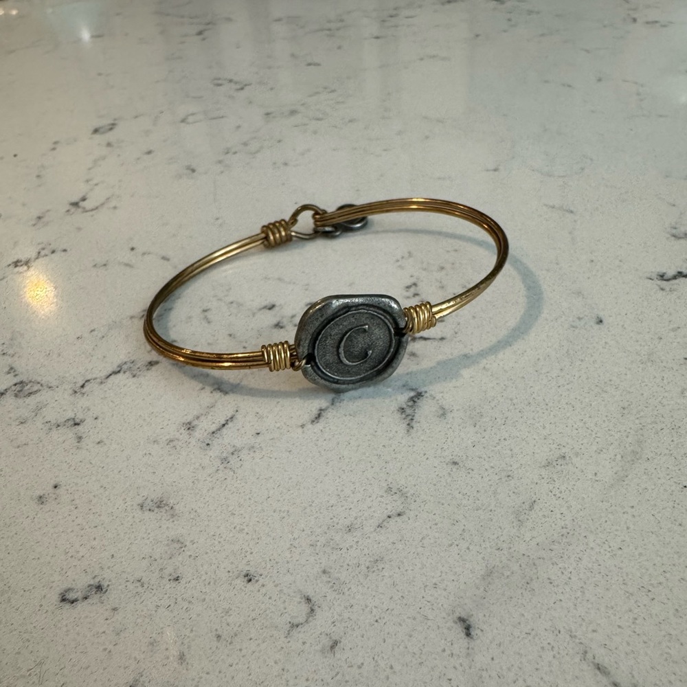 C Initial Bracelet